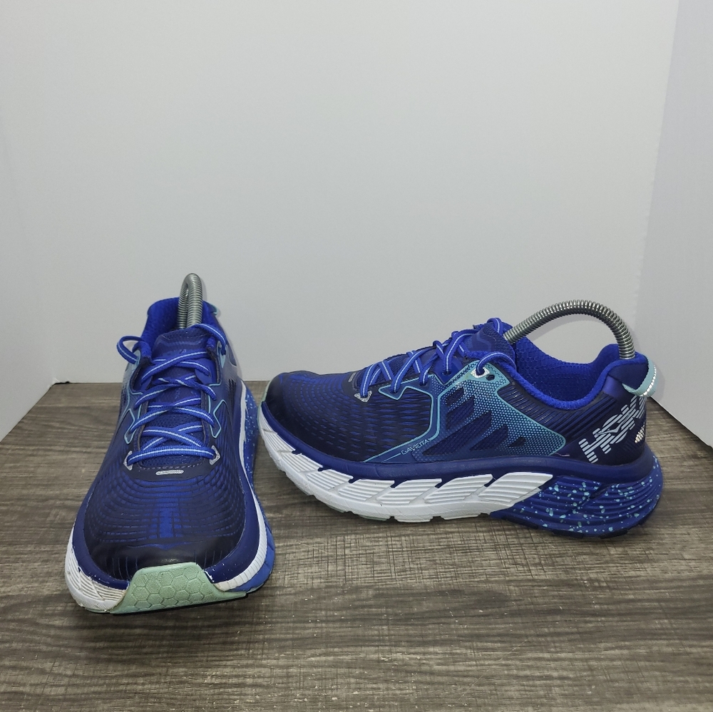 Hoka One One Blue Athletic Shoes